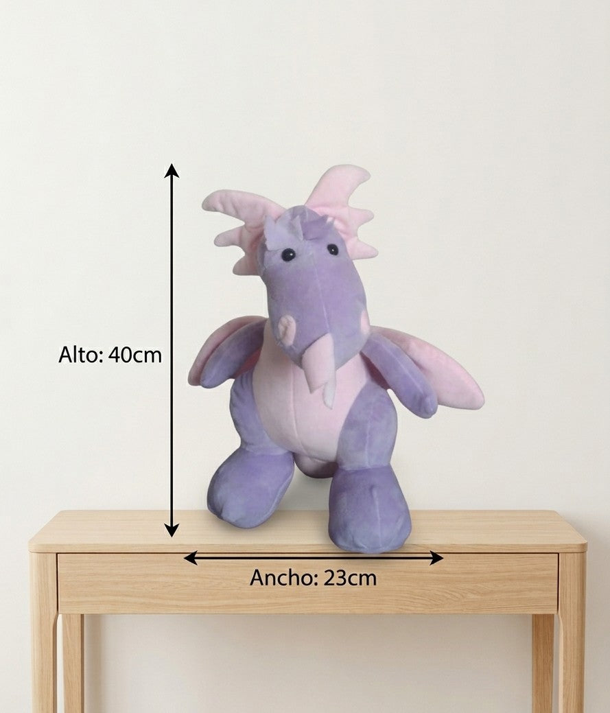 Dragón de peluche
