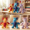Dragón de peluche