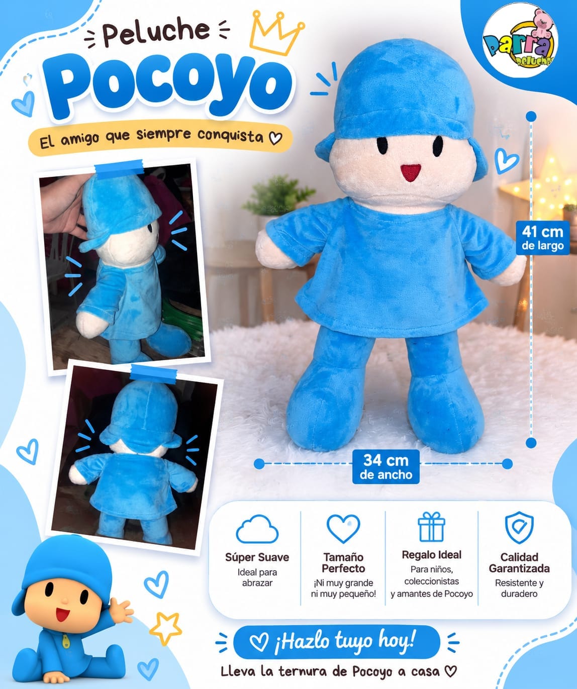 Peluche Pocoyó